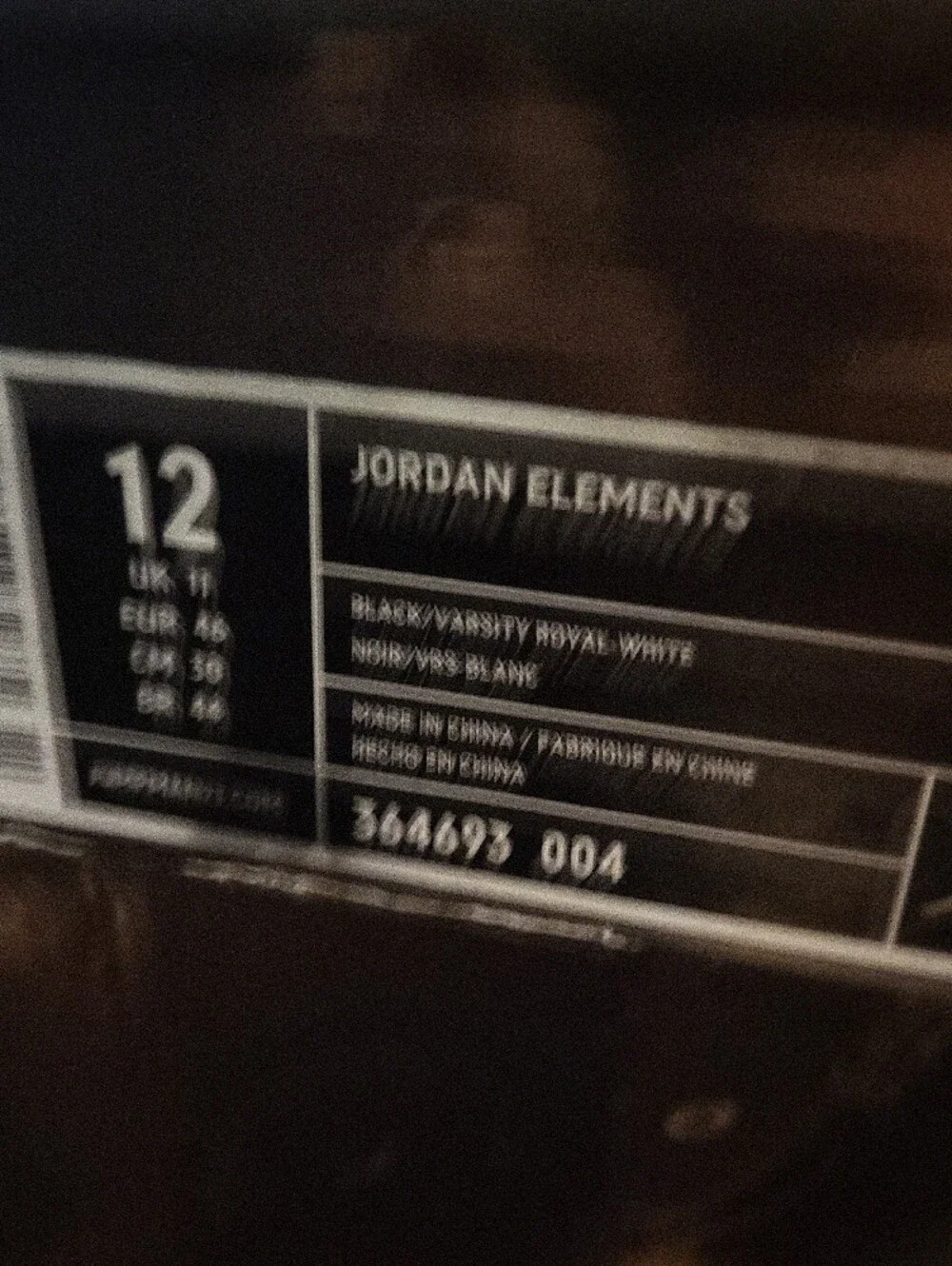Jordan Men's Black and Blue Low-Top Sneakers